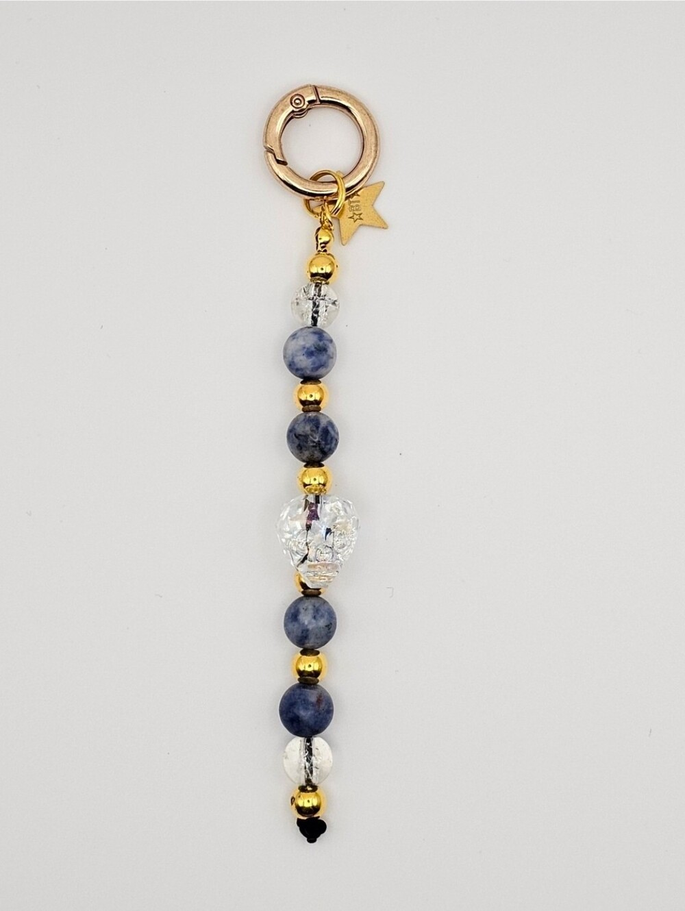 Bohemian Trinkets Skull And Stardust Bag Charm